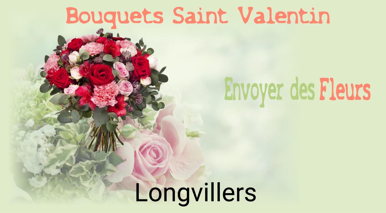 Roses de Saint-Valentin livrées à Longvillers