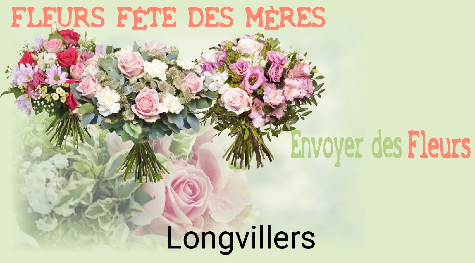 Bouquet de Fête des Mères livré à Longvillers